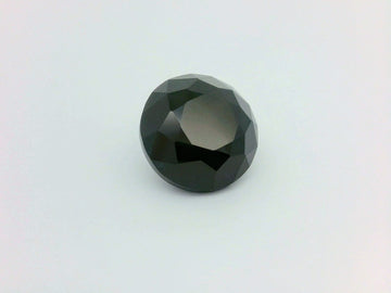 Black Spinel 6mm or 8mm Round Brilliant Cut