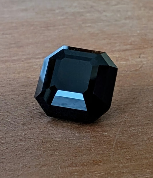 Black Spinel Asscher Cut 9.99ct BSP15